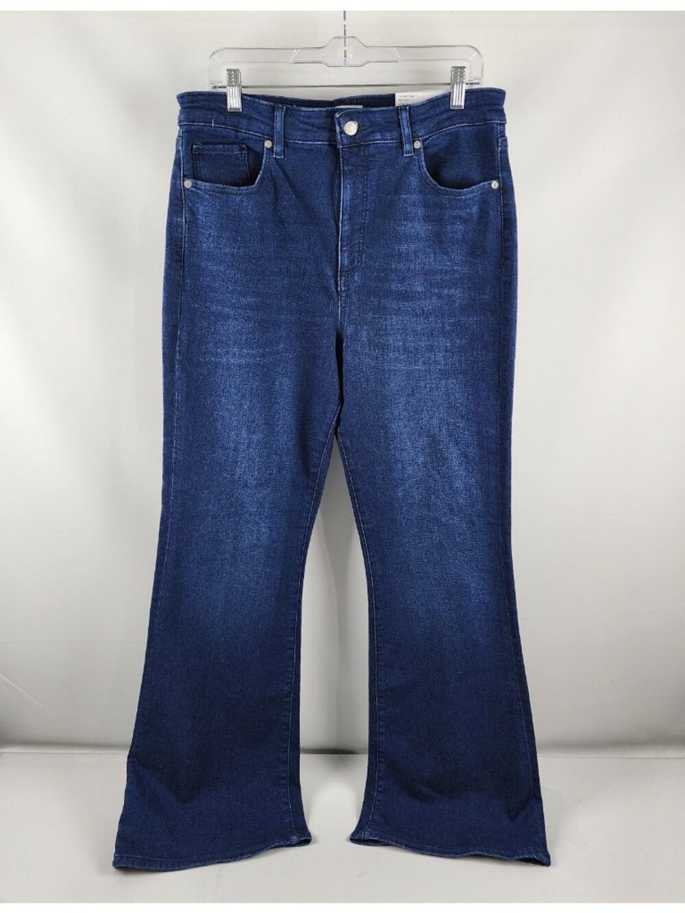 Loft Jeans Womens 32 Blue Curvy The Slim Flare Denim (32x32) NWT